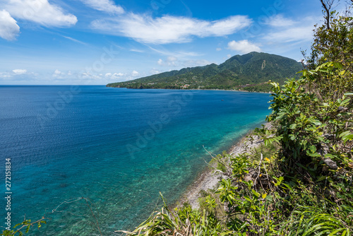  Purple Turtle Beach Views around the caribbean island of Dominica West indies © Gail Johnson