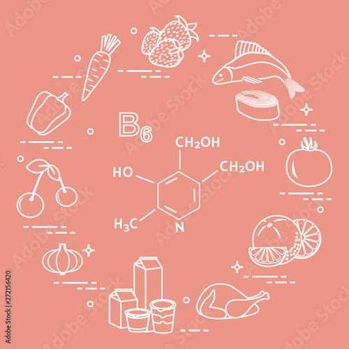 Foods rich in vitamin B6.