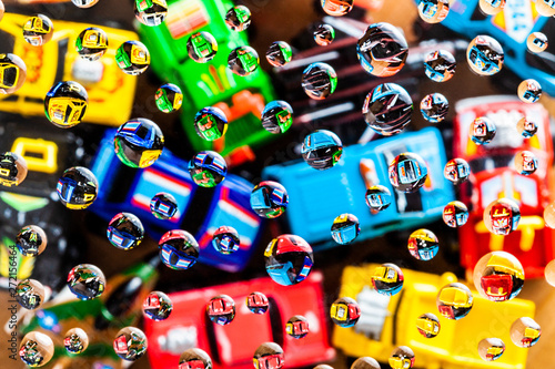 abstract background - Toy Cars - Landscape