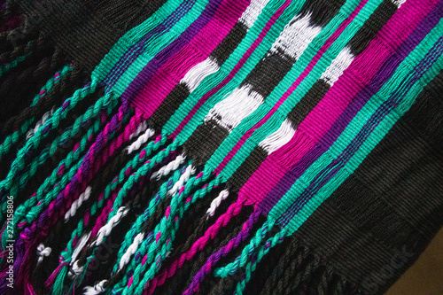 Detail of Handwoven Textile from Guatemala