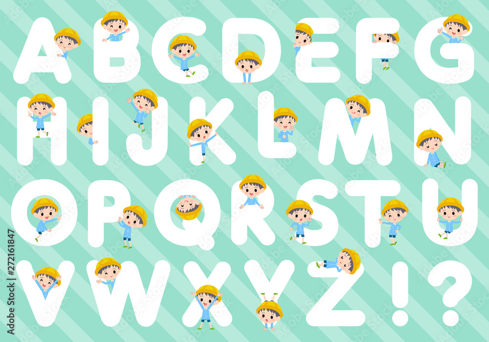 Nursery school boy_A to Z Nursery school boy_A to Z