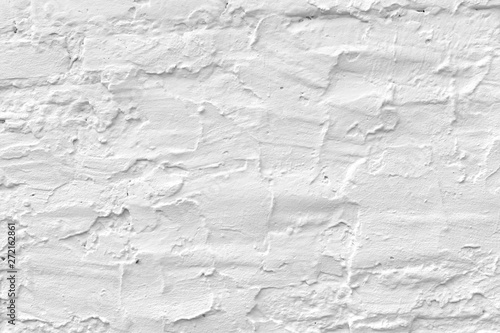Rough  white color textured concrete background.