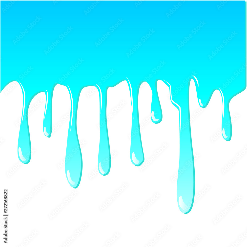 background paint flowing down blue background paint flowing down blue