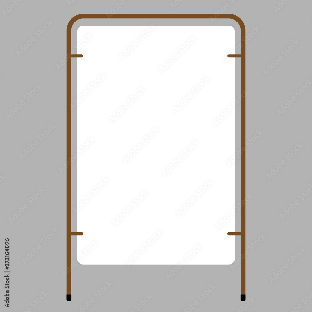outdoor blank advertising stand with the frame outdoor blank advertising stand with the frame