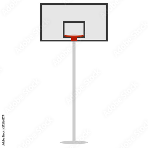 basket shield and ring for the basketball