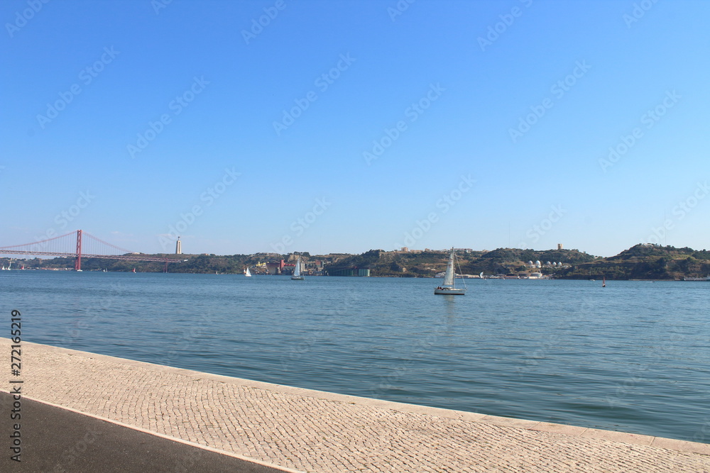 Tagus River in Lisbon, Portugal