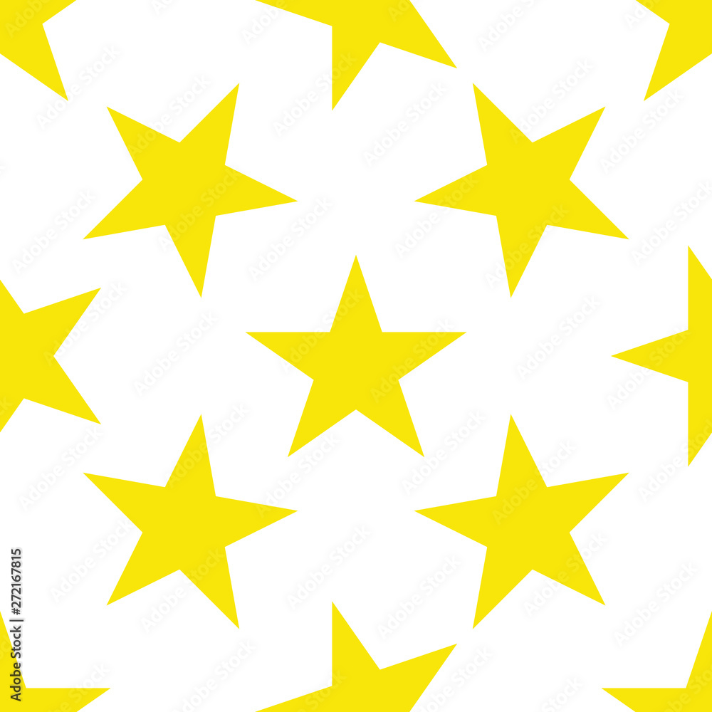 Seamless pattern with stars on white background. Vector illustration. Seamless pattern with stars on white background. Vector illustration.
