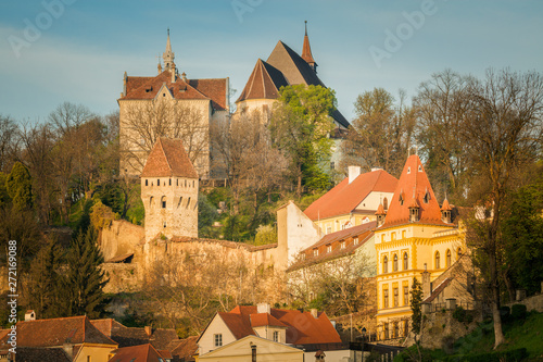 Vászonkép Old architecture of Sighisoara