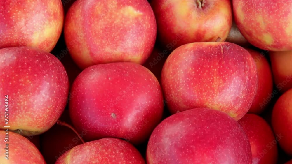 red apples on the market. Apples in cardboard boxes in the farm market red apples on the market. Apples in cardboard boxes in the farm market