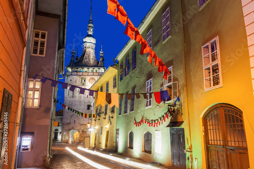 Old architecture of Sighisoara