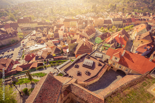 Принти на полотні Old town of Sighisoara