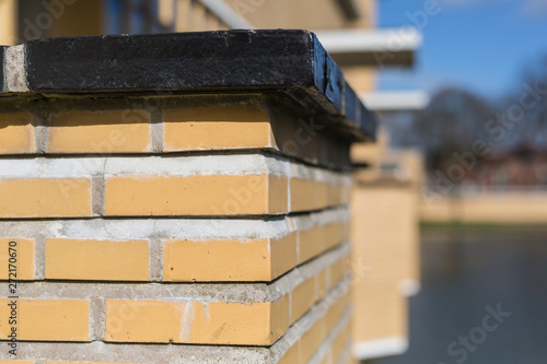 Yellow Building with yellow bricks
