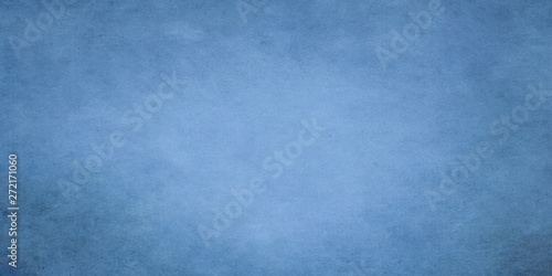 Blue wide grunge effect texture.
