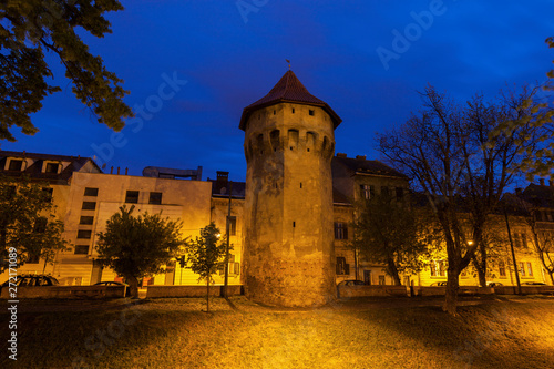 The Harquebusier Tower in Sibiu