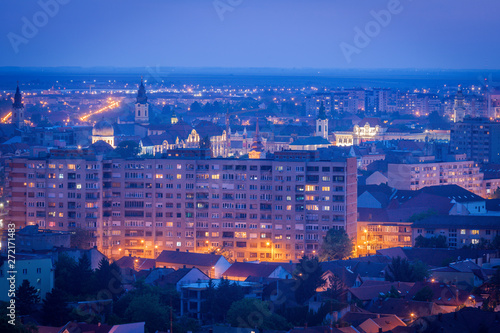 Panorama of Oradea at evening © Henryk Sadura