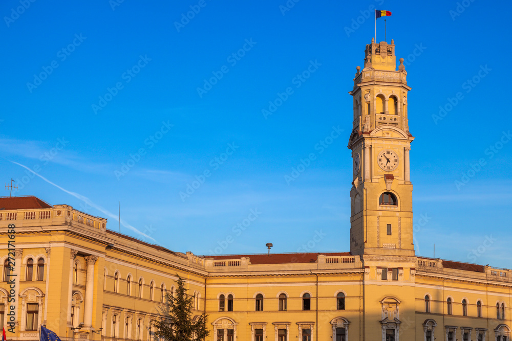 Clock tower in Oradea
