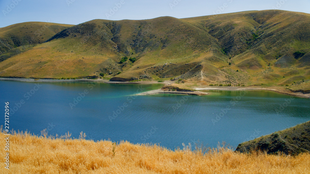 Hirfanli Dam Lake Surroundings and Agricultural Areas