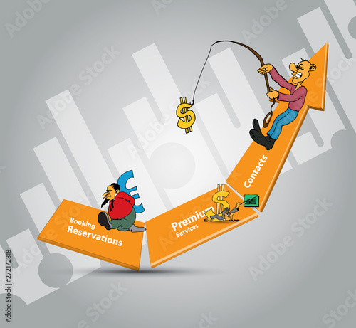 Business infographic elements data visualization vector design