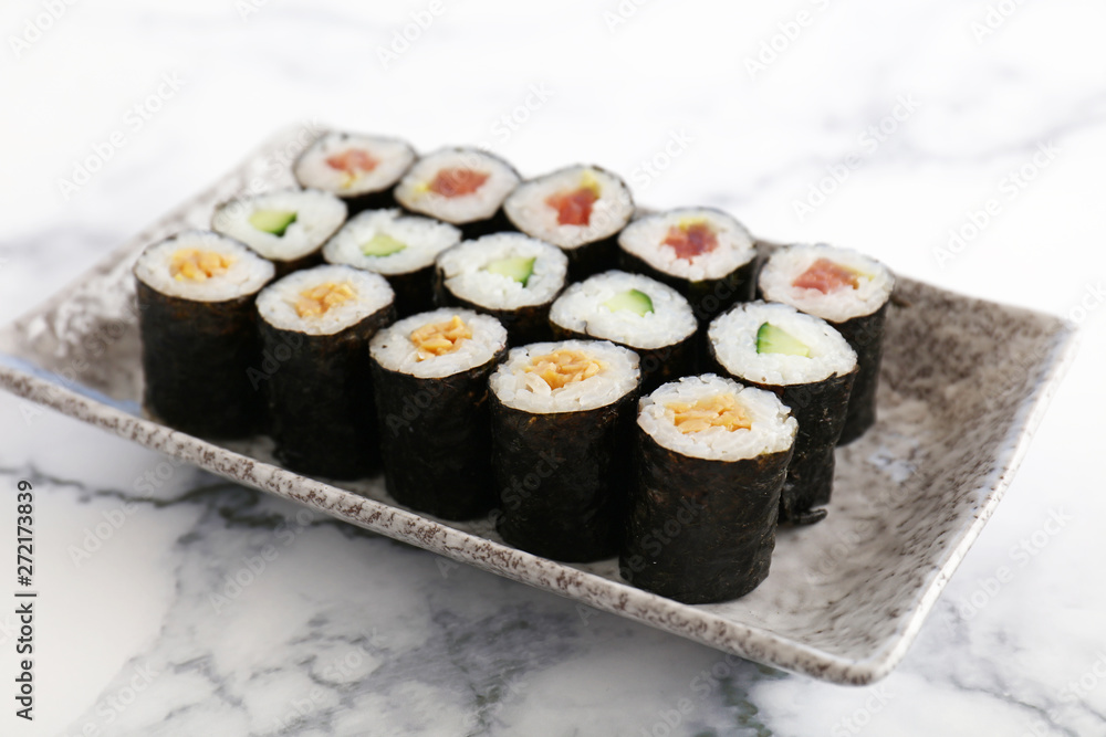 美味しそうな巻き寿司 美味しそうな巻き寿司