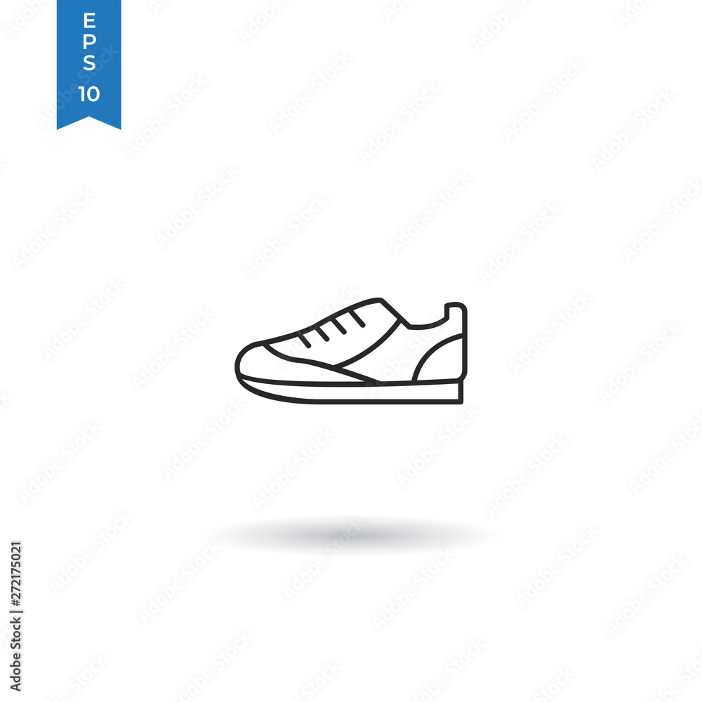 Shoe vector icon Shoe vector icon