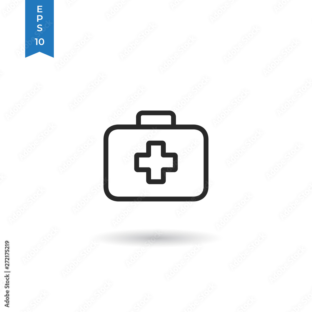 First aid kit vector icon First aid kit vector icon