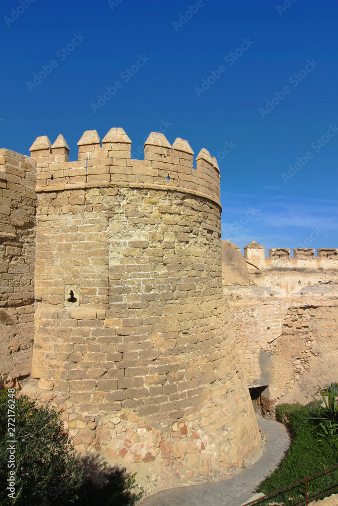 Alcazaba de Almería, Andalucía, España