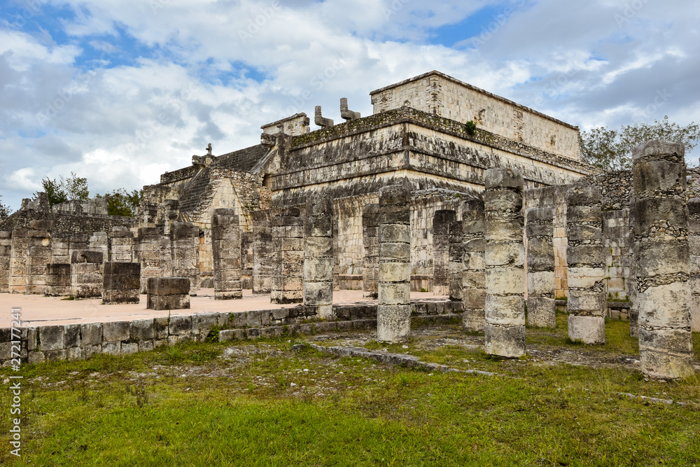 Temple of the Warriors (Templo de los Guerreros) - Chichen Itza, Mexico