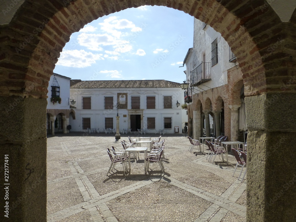 Zafra, historical village of Extremadura,Spain