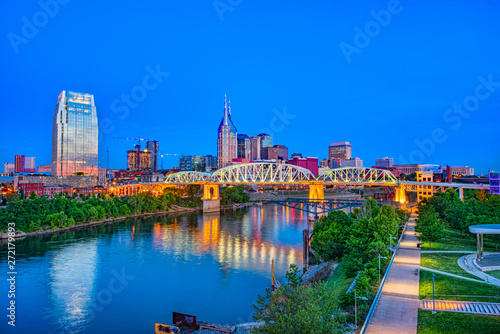 Nashville Tennessee TN Drone Skyline Aerial Panorama © Kevin Ruck