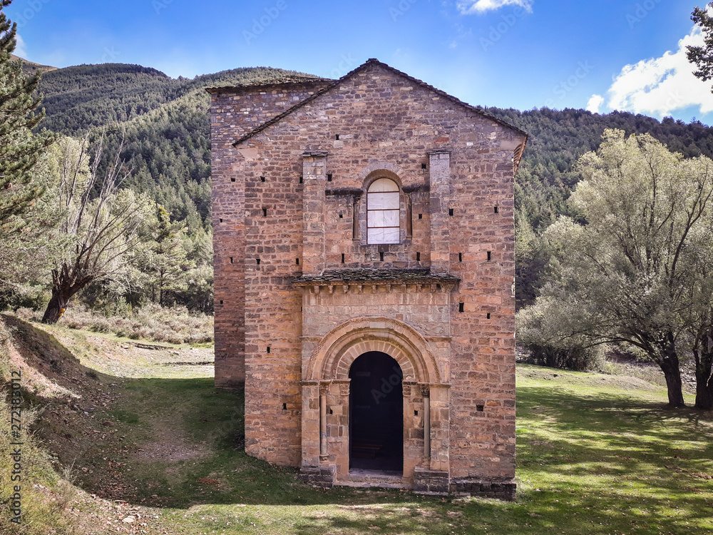 Church of Santa Maria de Iguacel (La Garcipollera - Huesca - Spain). September 2017 Church of Santa Maria de Iguacel (La Garcipollera - Huesca - Spain). September 2017