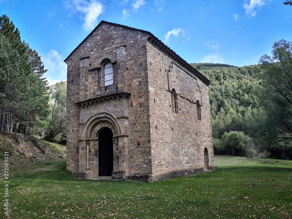 Church of Santa Maria de Iguacel (La Garcipollera - Huesca - Spain). September 2017