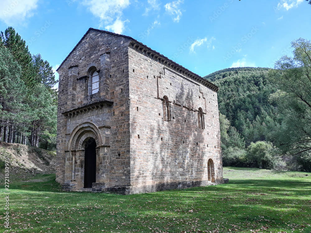 Church of Santa Maria de Iguacel (La Garcipollera - Huesca - Spain). September 2017