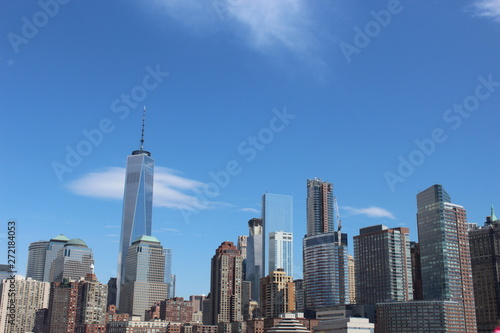Cityscape of Manhattan, New York