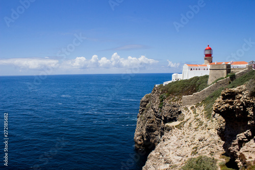 Lighthouse in Algarve, part of Portugal