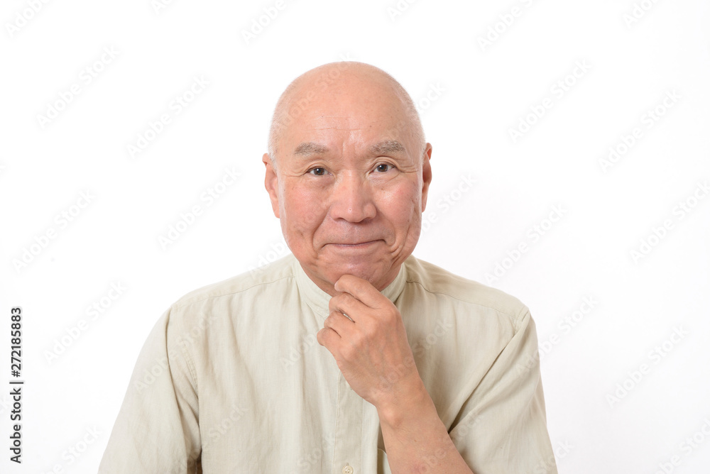 笑顔のシニア 笑顔のシニア
