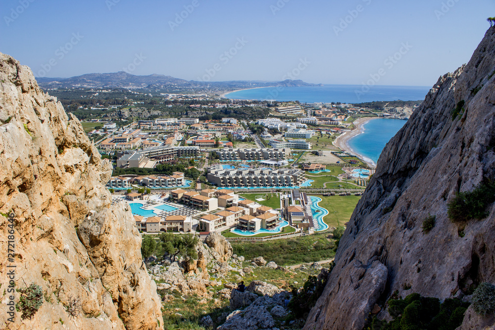 Fototapeta premium Kolymbia on the island of Rhodes
