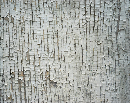 old wooden surface with peeling paint