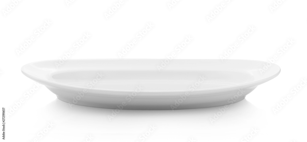 white plate on white background white plate on white background