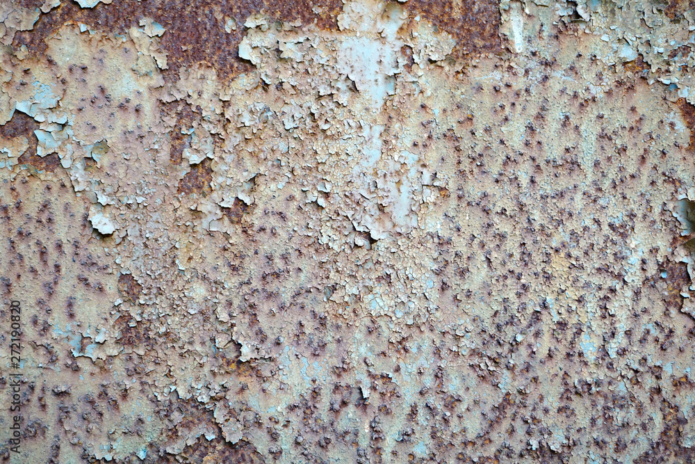Fototapeta premium Background of rusty iron plate
