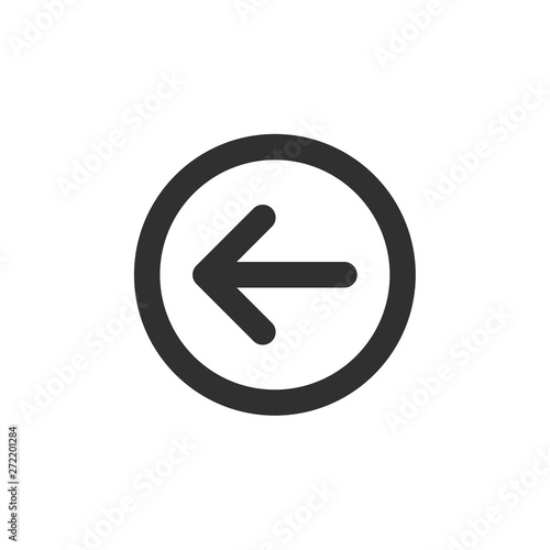 left arrow icon, arrow icon vector, in trendy flat style isolated on white background. arrow icon image, arrow icon illustration Free Download left arrow icon, arrow icon vector, in trendy flat style isolated on white background. arrow icon image, arrow icon illustration - GFXLoad
