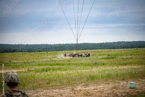 cargo heavy drop landing photo