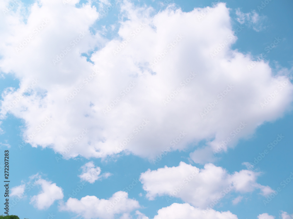 Obraz premium 青空と雲