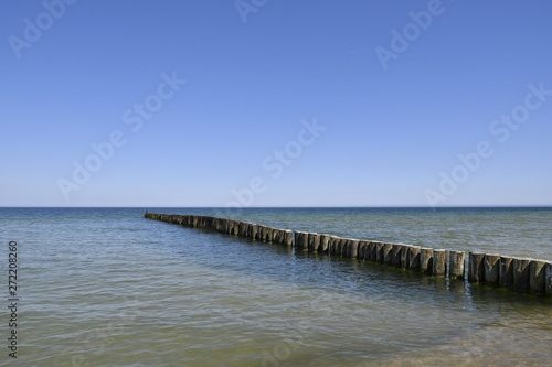 The great breakwater of Chalupy