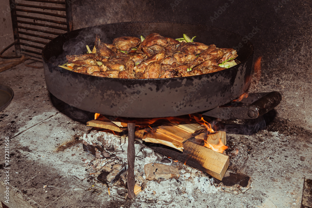 food to the plow disk typical of Argentine gastronomy food to the plow disk typical of Argentine gastronomy