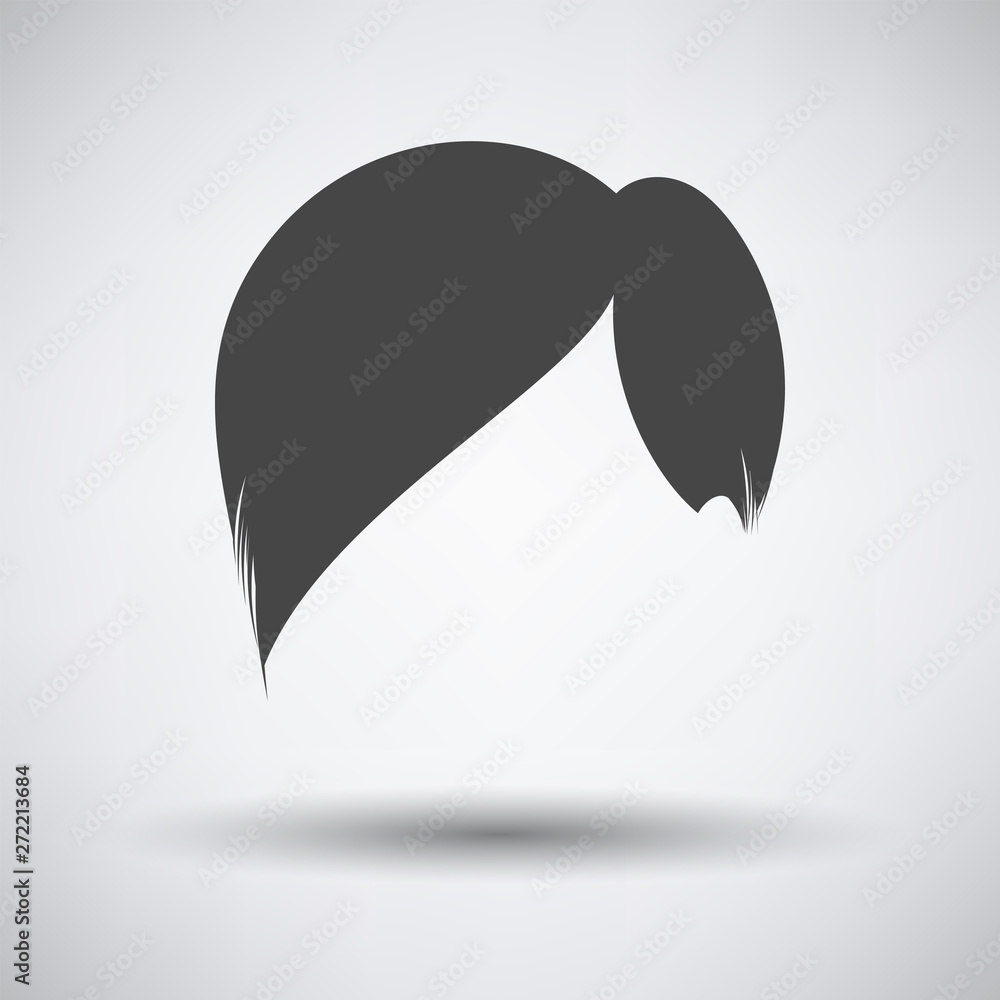 Naklejka premium Man Hair Dress