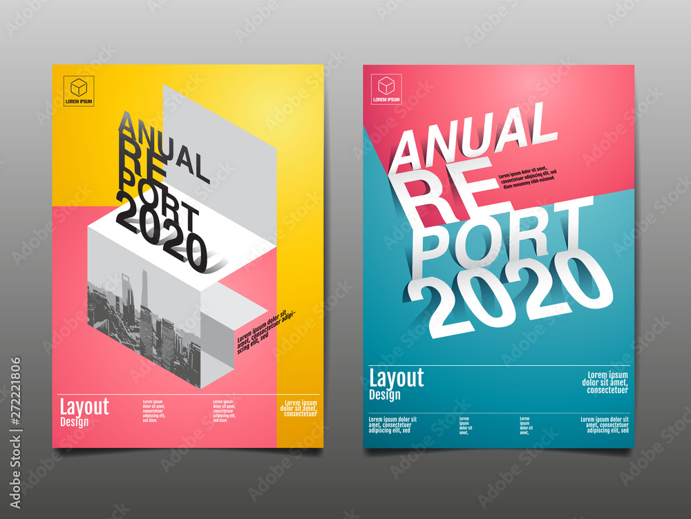 Plakat annual report 2020, 2021, polygon, geometric, template layout design, cover book. vector illustration,presentation abstract flat background.