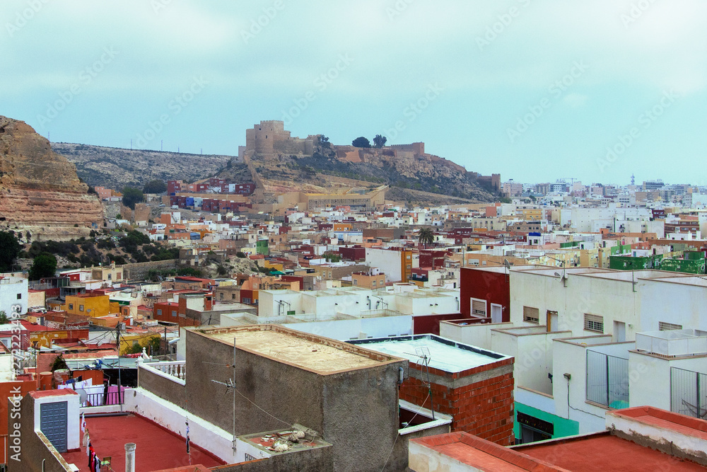 Views of Alcazaba from Chanca
