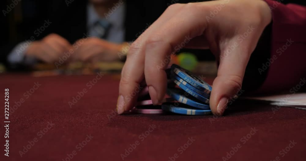 Casino, distribution of gaming chips Casino, distribution of gaming chips