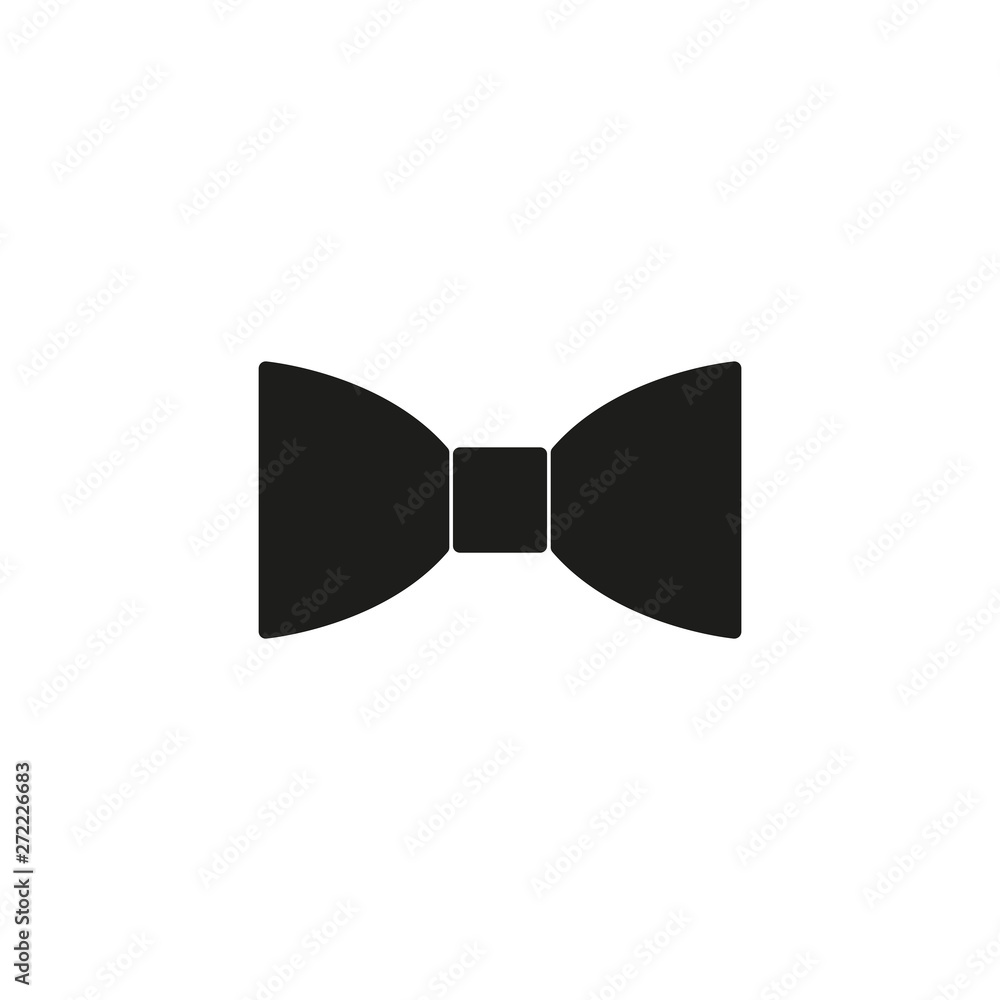 Bow tie icon. Simple vector illustration Bow tie icon. Simple vector illustration