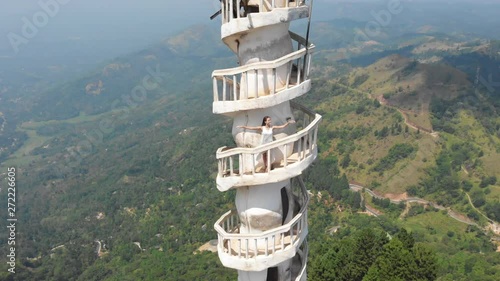 Ambuluwawa temple in Sri Lanka